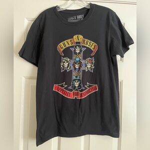 GUNS N ROSES black Appetite for Destruction tee M